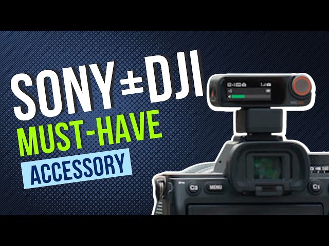 Amazing DJI Mic 2 Camera Adapter for Sony Cameras #shorts