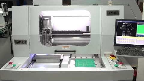 Genitec GAM 330 Vision Added Automatic PCB Separator