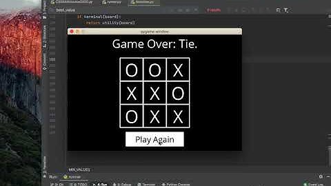 CS50 Project0b Tictactoe