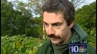 NBC10s Kristen Welker interviews Steve Linvill about the frost in Pumpkinland