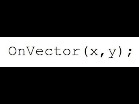 Команда OnVector в PascalABC