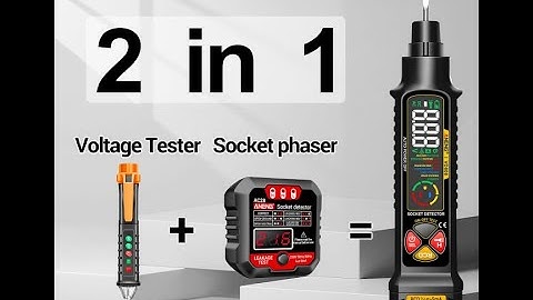 Only $15.99 ANENG VD808 Non-Contact Voltage Tester And Outlet Receptacle Detector Review