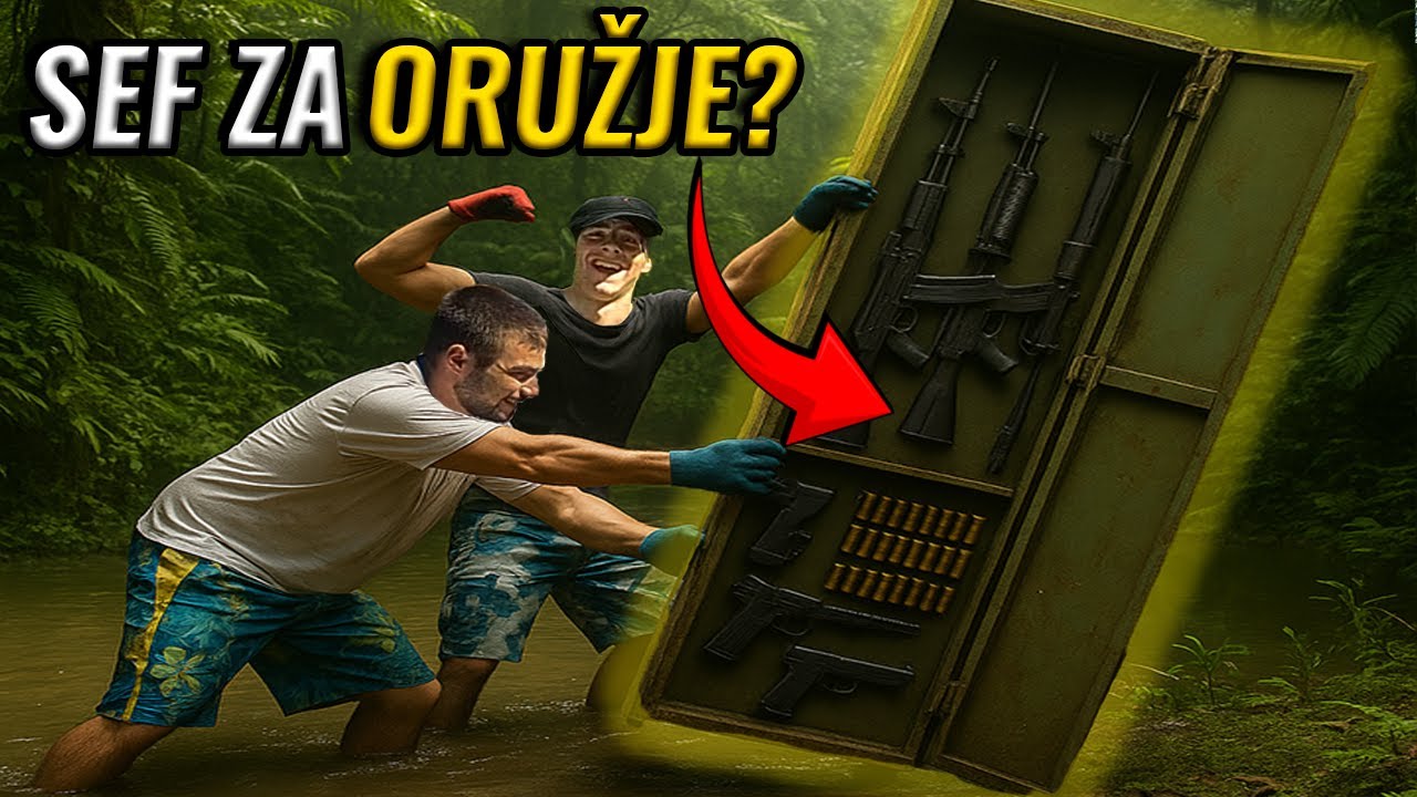 NEĆETE VEROVATI ŠTA SMO PRONAŠLI! *Magnet fishing*