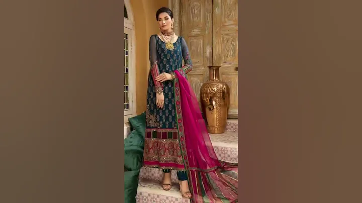 Charizma Dastaan-e-Jashan Luxury Chiffon Collection #charizma #pakistanisuits