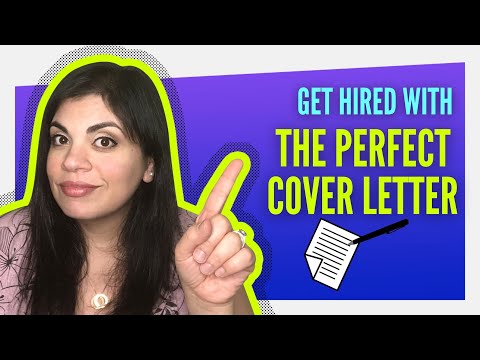 How To Write A COVER LETTER For A Job Application! With Examples