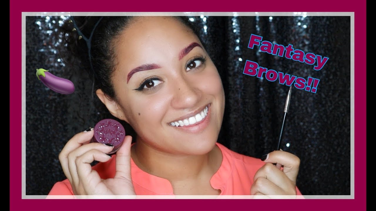 KAT VON D 24 HOUR SUPER BROW!! FANTASY BROW TEST!