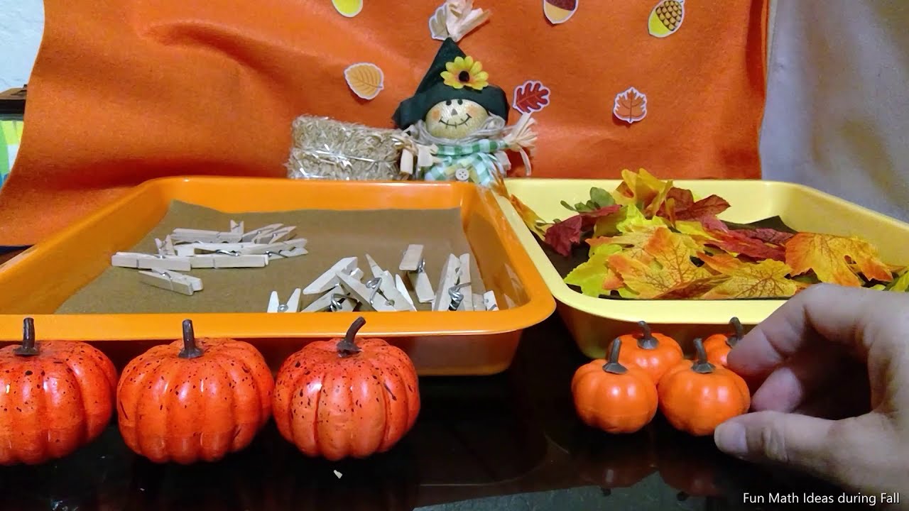 Fun Math Ideas During Fall