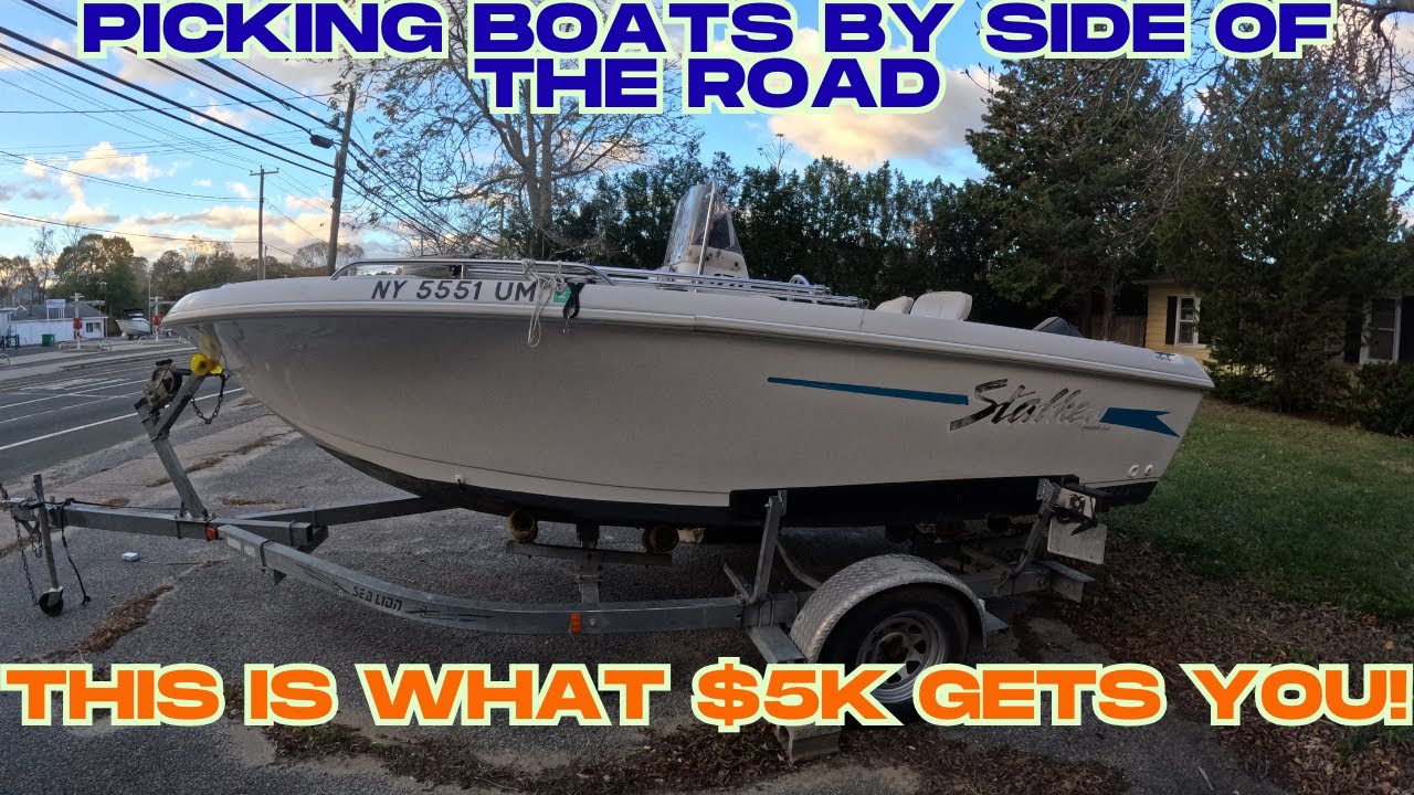 Выбор лодок на обочине дороги. Что вы получите за 1500–85 тысяч долларов?