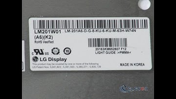 LM201W01-A6K2 20.1" a-Si TFT-LCD Panel for LCD