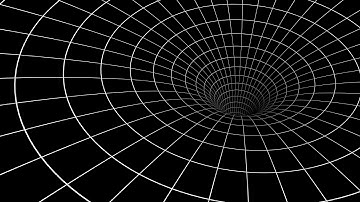 Black hole spiral rotate in space vortex inter dimension | 4K animation motion background