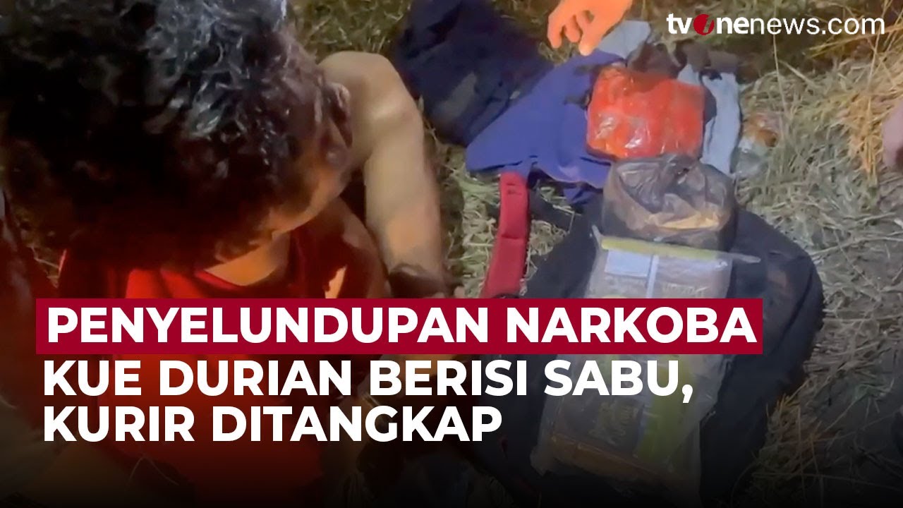 Modus Baru! Sabu 3,7 Kg Sembunyikan dalam Kue Durian, Polisi Tangkap di Pinrang | OneNews Update