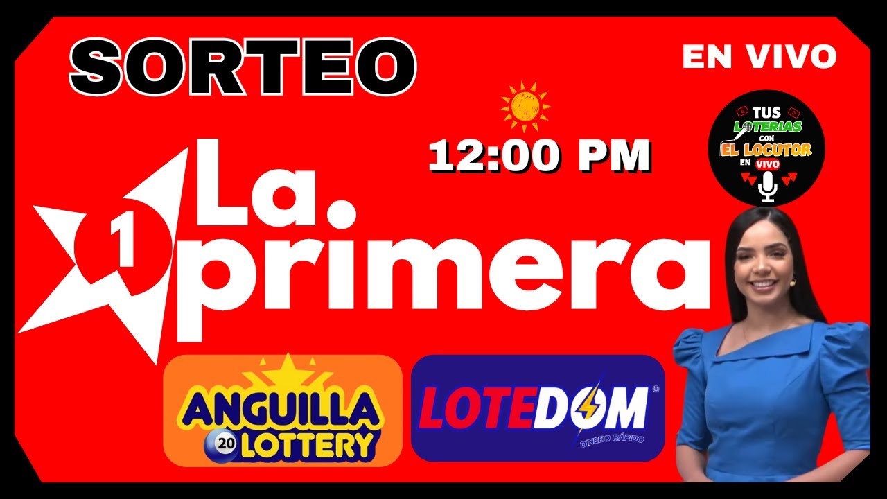🔥 Lotería La Primera, Lotedom y Anguila HOY 12 pm | Resultados en vivo Domingo 22 de Febrero 2026