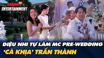 Diệu Nhi - Anh Tú TỰ LÀM MC cho tiệc chia tay độc thân… KHÔNG QUÊN “CÀ KHỊA” Trấn Thành | SaigonTV