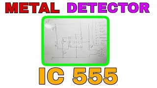 METAL DETECTOR TIMER  IC 555 | CIRCUIT DIAGRAM EXPLAINED 🇮🇳🇮🇳