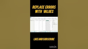 Replace Errors with Default in Power BI | Quick Fix Guide #shorts #powerbitips