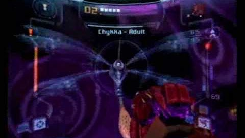 Metroid Prime 2: Echoes 100% Walkthrough Part 42 - Boss Battle Adult Chykka