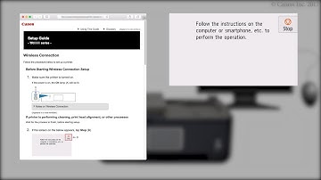 Connecting the printer and a computer - 3/4 (Mac OS) (TR8500 series)