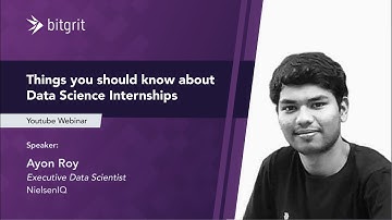 Things you should know about Data Science Internships