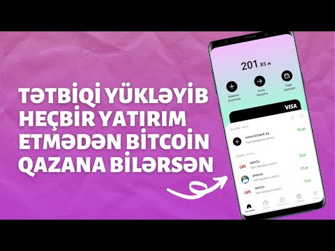 HƏRKƏSƏ PULSUZ BİTCOİN QAZANDIRAN TƏTBİQLƏR!  / İnternetdən pul qazanmaq