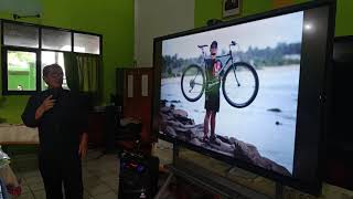 Tutorial dan Sosialisasi Papan Interaktif Digital / Interactive Flat Panel (IFP)