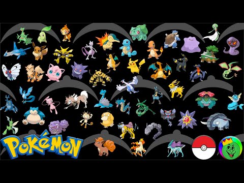 52 Pokemons Marble Race - Who Wins?