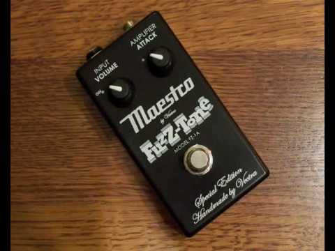 Maestro Fuzz-Tone FZ-1A fuzz pedal clone by Vectra - YouTube fuzz pedal schematic 