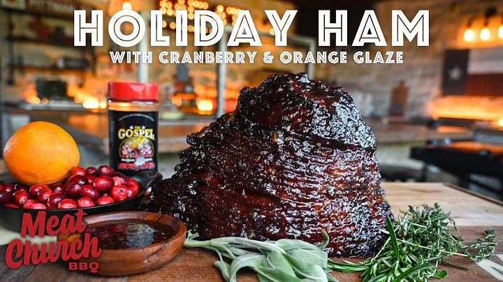 Holiday Ham Just Got a WHOLE Lot Better with Orange Cranberry Glaze!