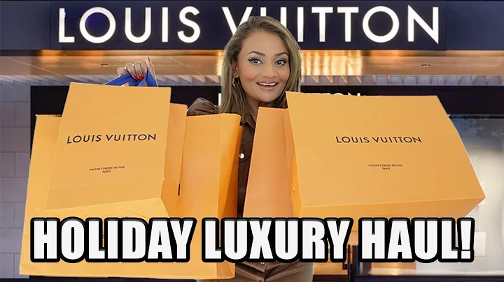 ANOTHER HUGE LOUIS VUITTON HAUL! HOLIDAY LUXURY HAUL 2025