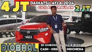 DAIHATSU TURUN HARGA ‼️ 2 JUTA CICILAN DAIHATSU AYLA 2024 TERBARU PROMO KREDIT MOBIL MURAH