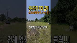 당진 삽교호관광단지 2차선도로 접한 공시지가 이하 급매물 #shorts