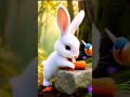 The Little Bunny Luna: Sharing a Carrot with a Bird #LittleBunnyLuna #BunnyLuna #LittleBunnyStory