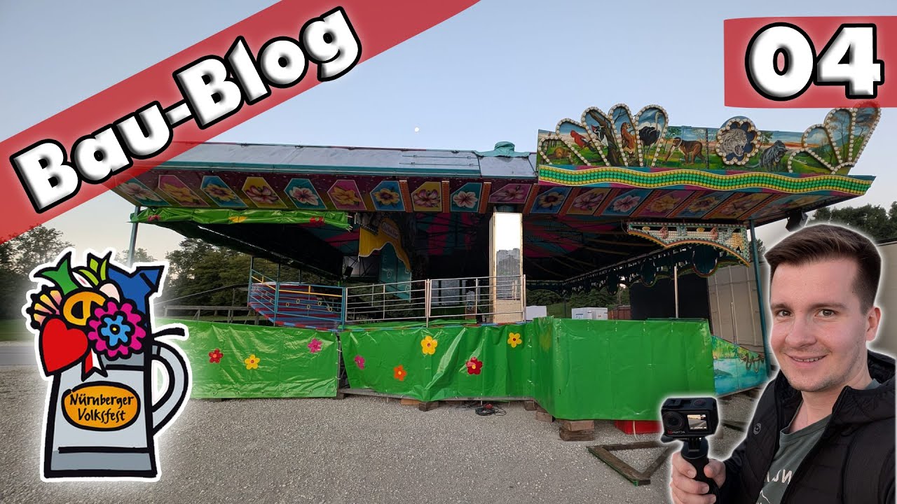 Nürnberger Herbstvolksfest 2025 - Aufbau | Bau Blog #04 [FULL HD]