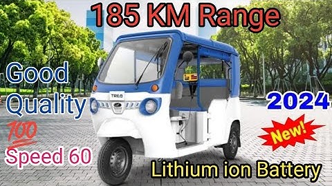 Mahindra Treo Electric Auto | On road Price Range Power Top Speed! Full details 2024 Treo E Auto