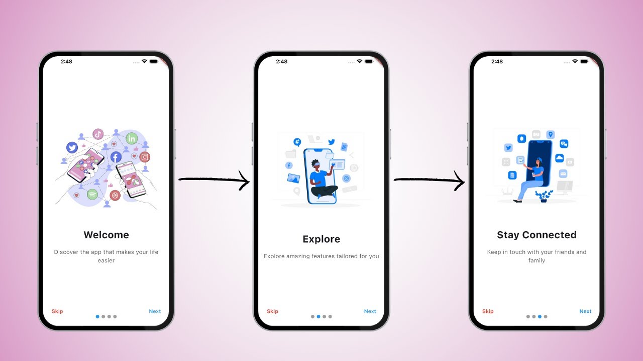 Onboarding Screen UI | Introduction Screen in Flutter