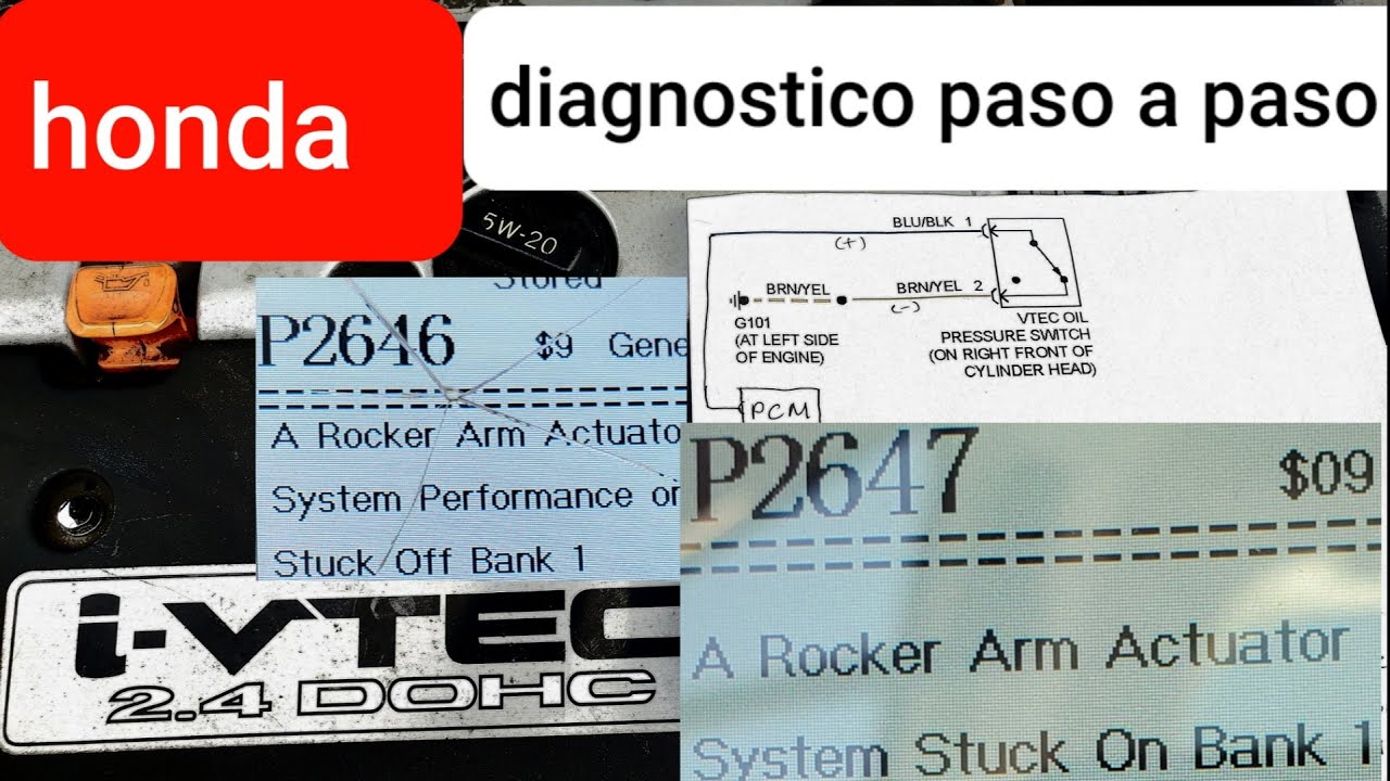 honda vtec p2646 falta de potencia se jalonea - problemas VTEC resuelto!🙂