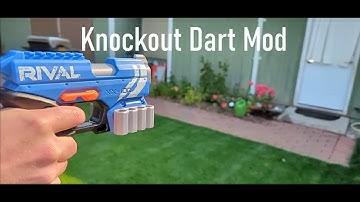 Nerf Knockout Short Dart Mod