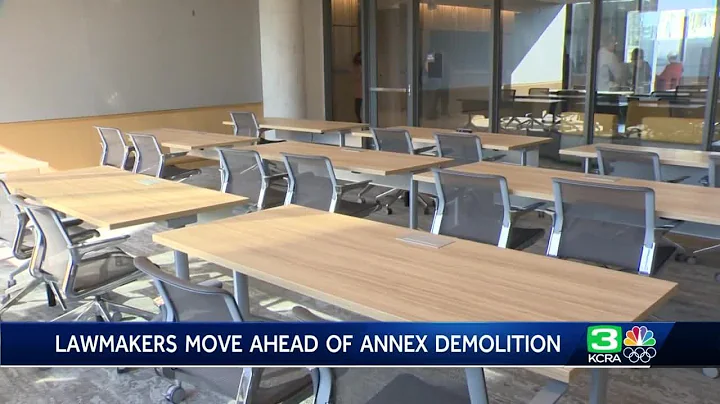 Calif. lawmakers to work in temporary offices while Capitol Annex undergoes $1.2 billion facelift