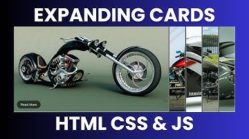 Expanding Cards using HTML, CSS, and JavaScript | Project 1