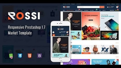 Best Charming PrestaShop 1.7 Theme - Rossi