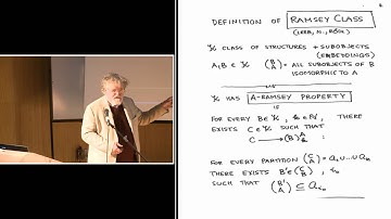 All the Ramsey Classes - צילום הרצאות סטודיו האנה בי