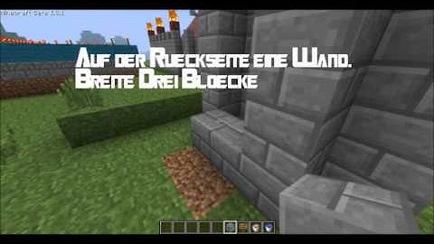 Minecraft Tutorial - Cobblestone Generator  EASY 1.8.1