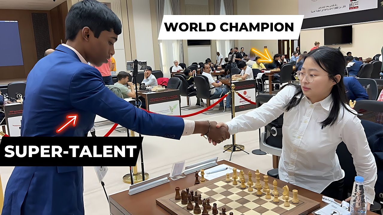 Rematch: Vishy Anand vs Praggnanandhaa, Tata Steel Chess India 2018