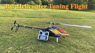 RC Helicopter Tuning Flight - For Intermediate Pilots