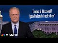 Lawrence: What did Trump's DOJ lawyer offer Ghislaine Maxwell to answer his questions today?