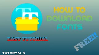 HOW TO DOWNLOAD FONTS | FREE FONTS | NO ROOT | iFONT | EASY TUTORIAL screenshot 2