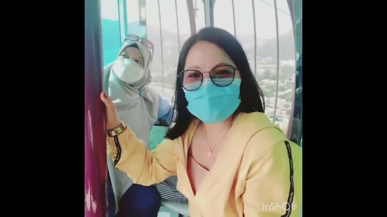 Ride kmi sa cable car sa ocean park hongkong