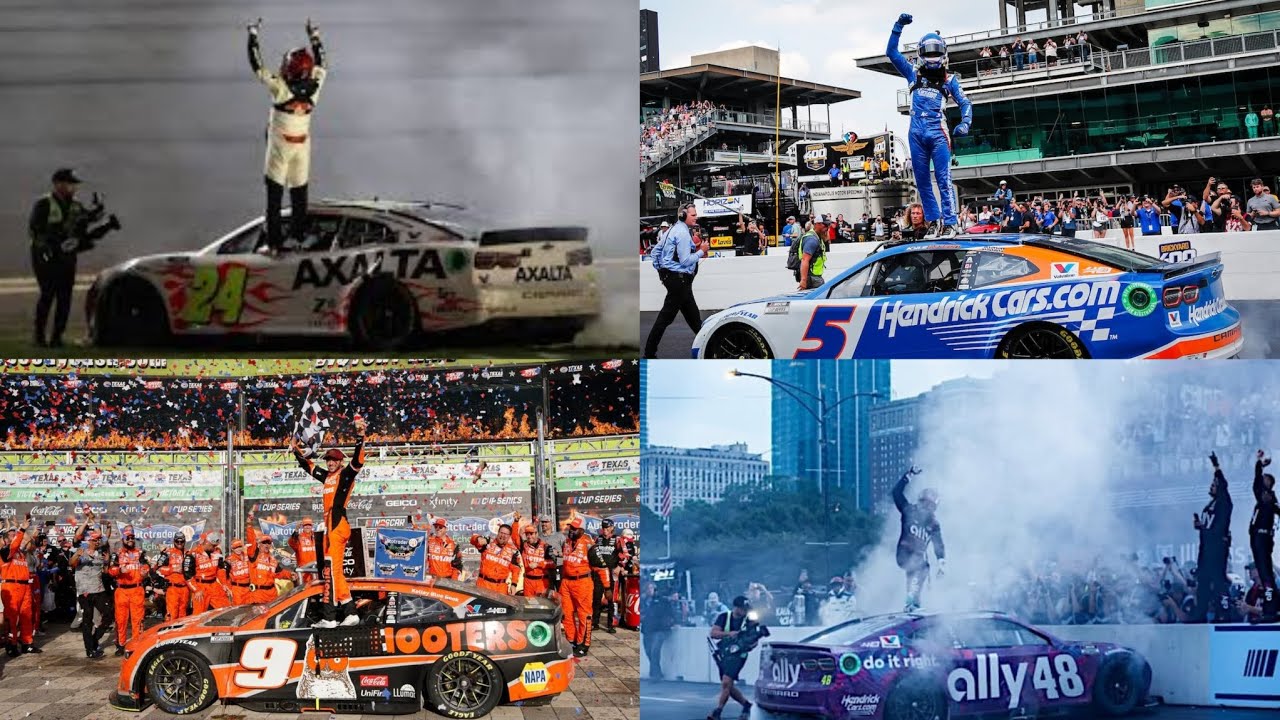 All of Hendrick Motorsports Wins in the Nascar Cup Series (2024 Edition)