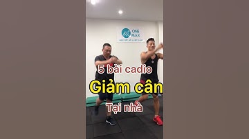 5 BÀI TẬP GIẢM CÂN TẠI NHÀ CỰC HIỆU QUẢ - GYM MAX #short #vudinhhoan #gymmax #onemax #giamcan
