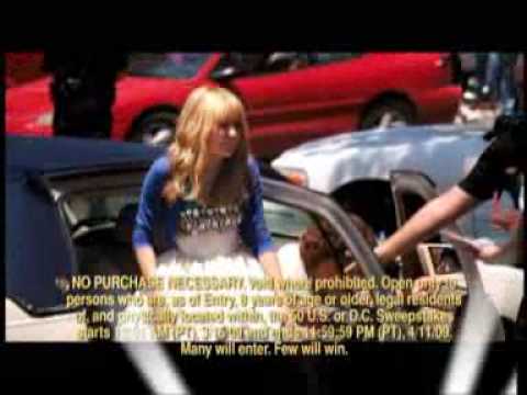The Hannah Montana Hollywood Sweepstakes ad jcpenn...