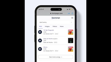 Startpage enhanced search with advanced dynamic suggestions